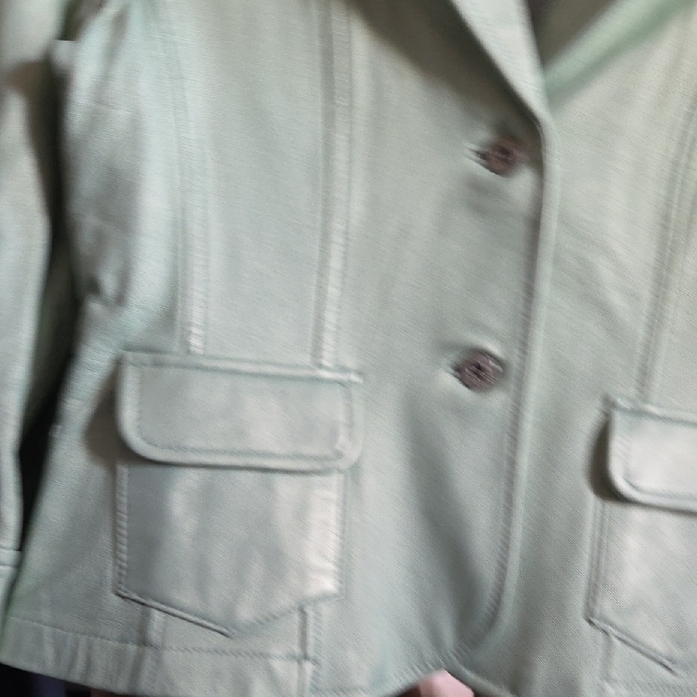 Women's Mint Green Tailored Blazer - Unknown Brand - Picture 4 of 10